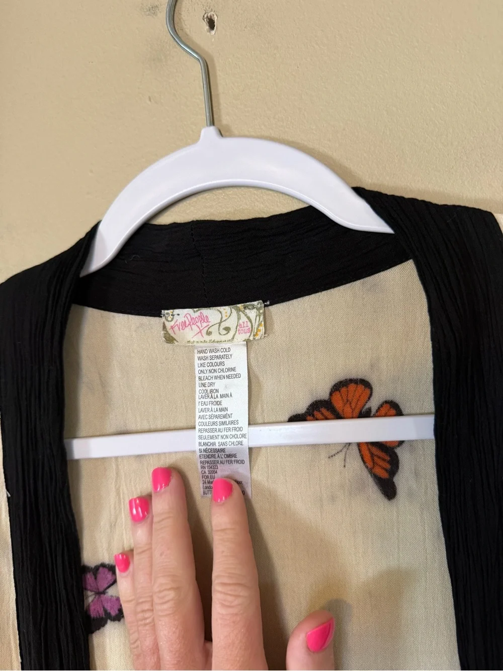 Free People Butterfly Kimono